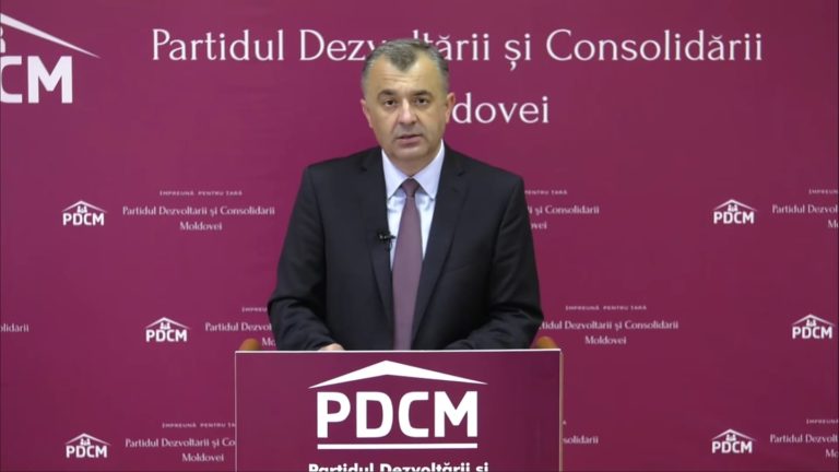 Ион Кику сделал заявление на фоне предварительных данных голосования