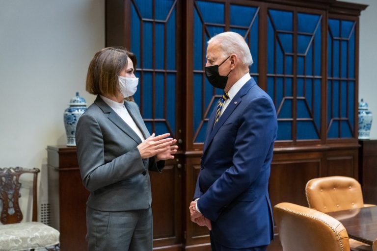 Светлана Тихановская после встречи с президентом США: «Голос миллионов беларусов был услышан»