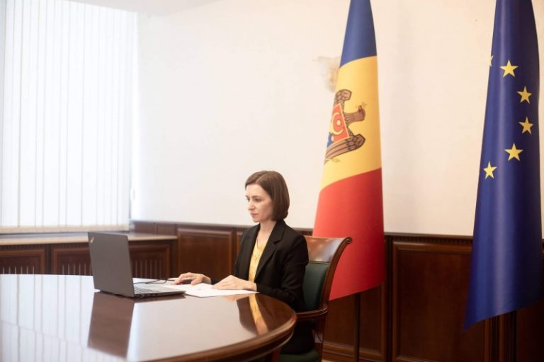 Санду: Руководство ЕБРР хочет расширить сотрудничество с Молдовой с назначением нового правительства