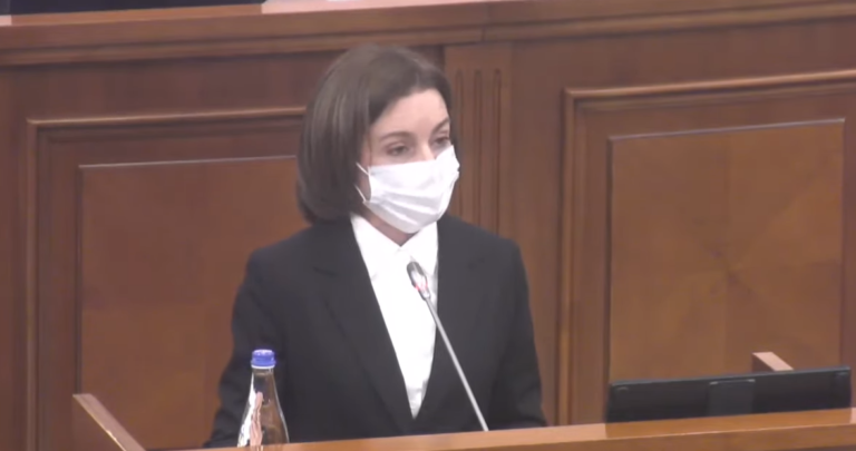 Послание Майи Санду с трибуны Парламента: С этого момента я объявляю нулевую толерантность к коррупции