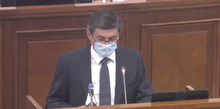 Гросу с трибуны парламента перед избранием председателя: «Ни у кого не будет иммунитета, неважно у власти он или в оппозиции»