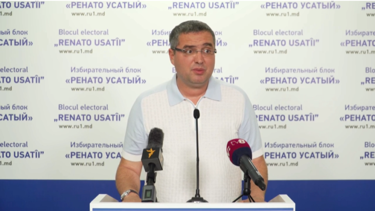 (LIVE) Лидер блока «Ренато Усатый» проводит брифинг для прессы