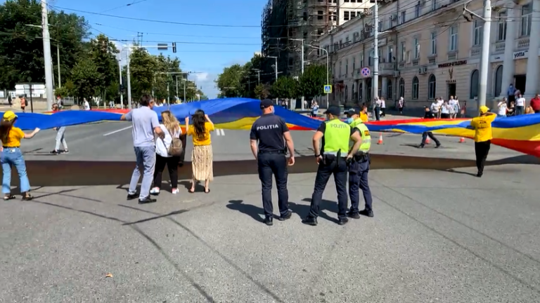 Реакция AUR на столкновения в ходе марша блока ПСРМ-ПКРМ: «Мы подадим жалобу на незаконные действия сотрудников правоохранительных органов»
