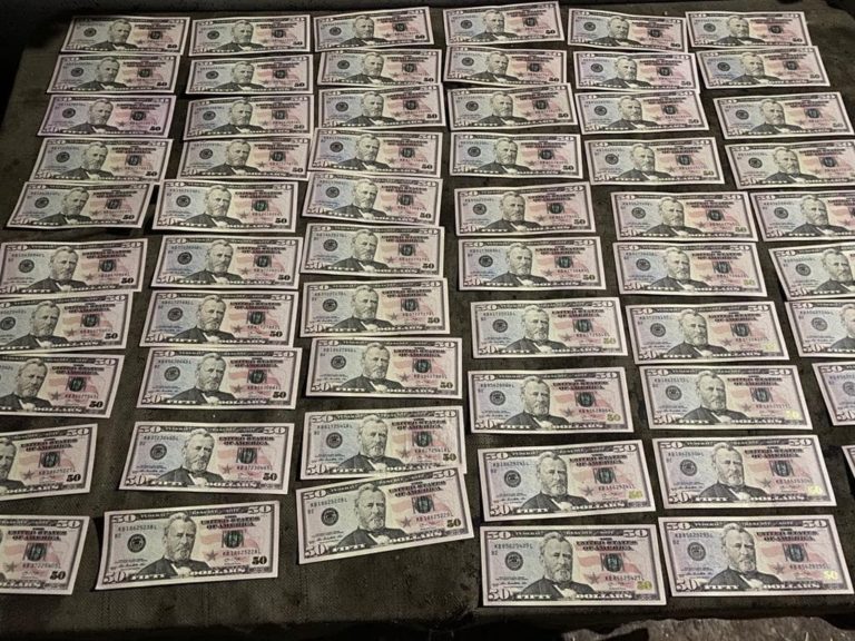 (ВИДЕО) Правоохранительные органы изъяли более 10000 фальшивых долларовых купюр