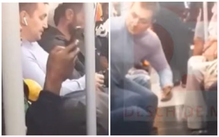 (ВИДЕО) Платон замечен в метро в Лондоне