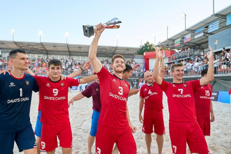Сборная Молдовы выиграла квалификацию чемпионата Европы по пляжному футболу
