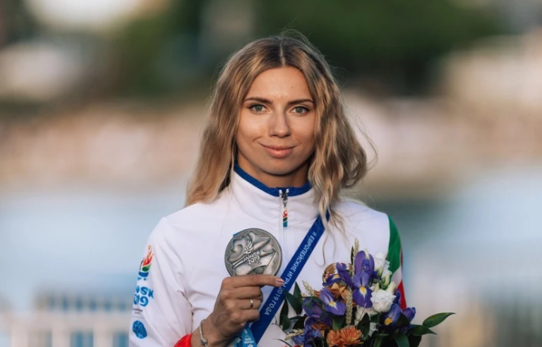 Бегунья Кристина Тимановская, отказавшаяся возвращаться в Беларусь, выставила на торги свою медаль Европейских игр 2019 года