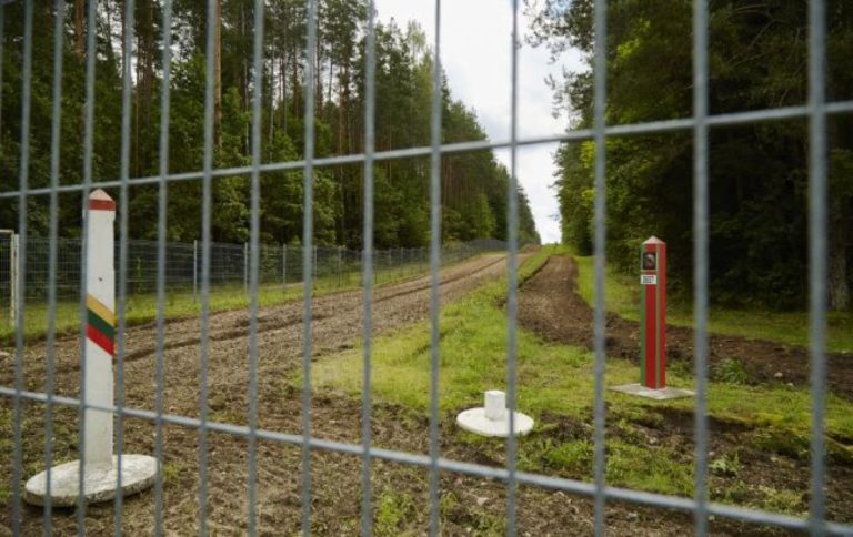 Литва и Латвия приступили к строительству забора на границе с Беларусью
