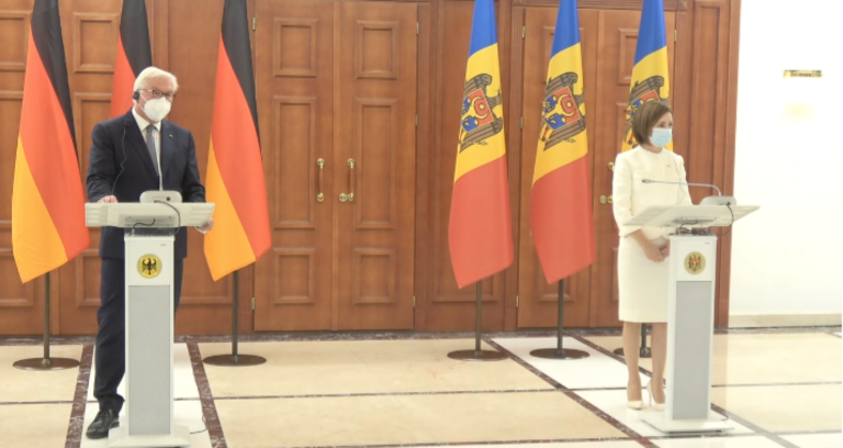 (ВИДЕО) Заявления для прессы Президента Республики Молдова и Президента Германии