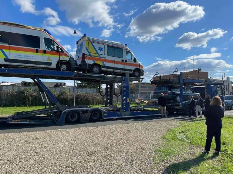 Примэрия муниципия Кишинёв получила в дар две машины скорой помощи