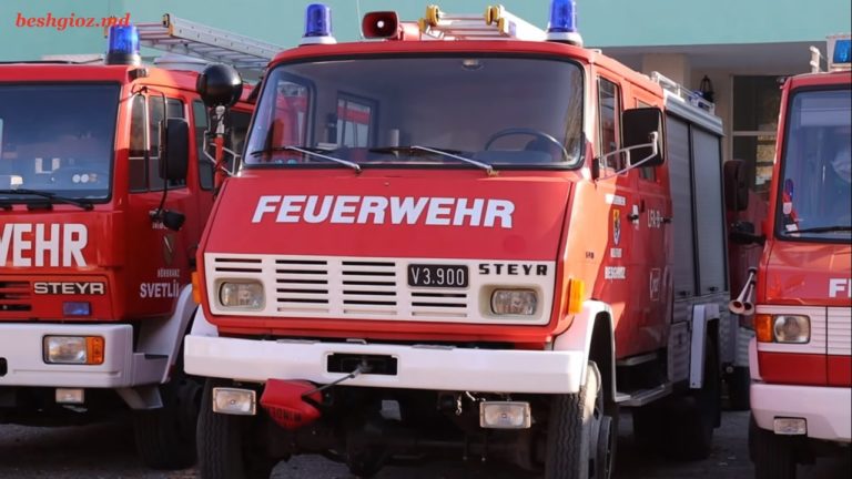Гагаузия получила гуманитарную помощь в виде 8 единиц пожарных автомашин из Австрии