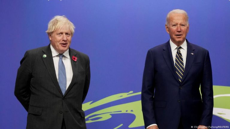 Байден раскритиковал отсутствие Путина и Цзиньпина на COP26. Премьер Великобритании выразил свое уважение
