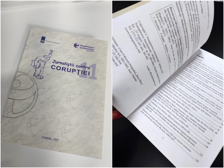 Два расследования NOKTA.MD вошли в сборник Transparency International Moldova