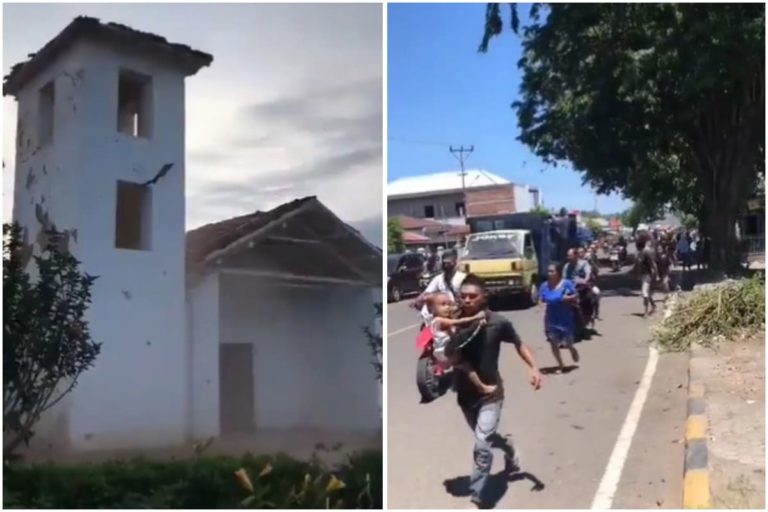 (ВИДЕО) В Индонезии произошло землетрясение магнитудой 7,3. Власти предупредили о цунами