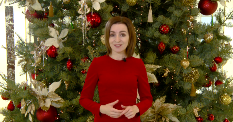 (ВИДЕО) Майя Санду объявила конкурс на самую креативную новогоднюю ель. К участию призваны все примарии