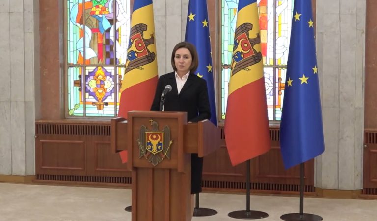 Майя Санду об эскалации конфликта в Украине: «Мы готовы поддержать граждан Молдовы»