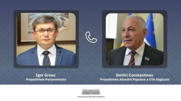 Председатель парламента — новому председателю Народного собрания Гагаузии: «Нам нужен открытый диалог»