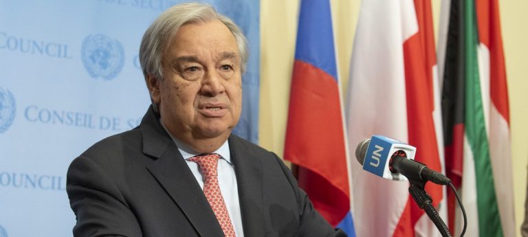 Генсек ООН обратился к Путину: «Во имя человечества – отведите свои войска назад в Россию»