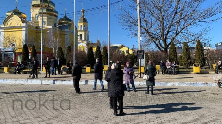 LIVE TEXT: Митинг в Комрате