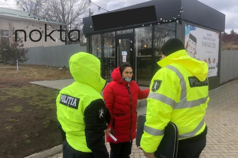 Стройка в Комрате «захватывает» сквер возле школы. Активистка объявила голодовку