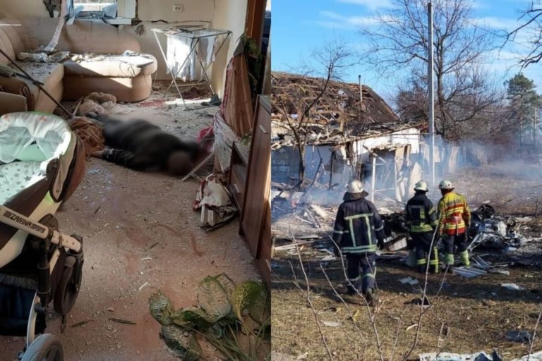 (ФОТО) Результаты обстрела сел в Черниговской области