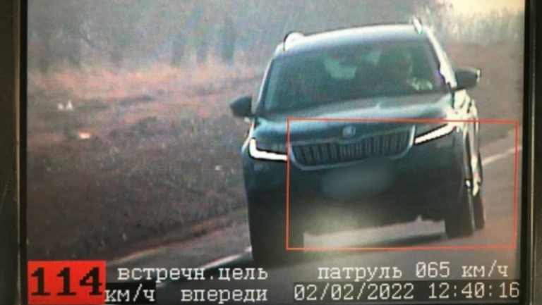 Два жителя Комрата попались на превышении скорости и получили максимальный штраф