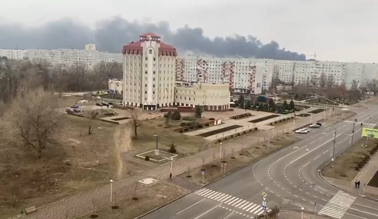 (ВИДЕО) Открыт огонь по населению. Мэр Энергодара о вторжении российских войск