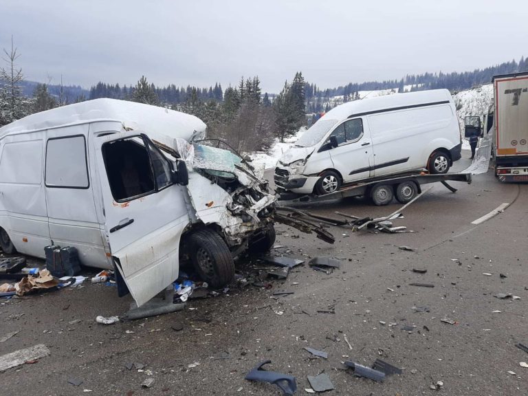Пятеро граждан Молдовы попали в аварию в Румынии