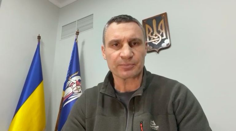 Виталий Кличко: «Враг – на подступах к столице, мы готовимся защищать Киев»