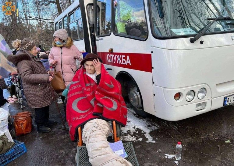 evacuatia irpeni