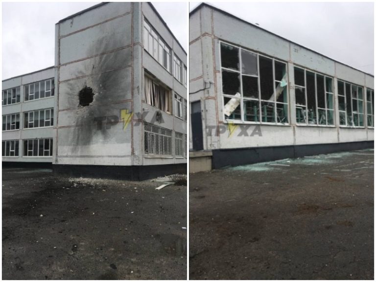 (ФОТО) Последствия обстрела Харькова: пострадала школа