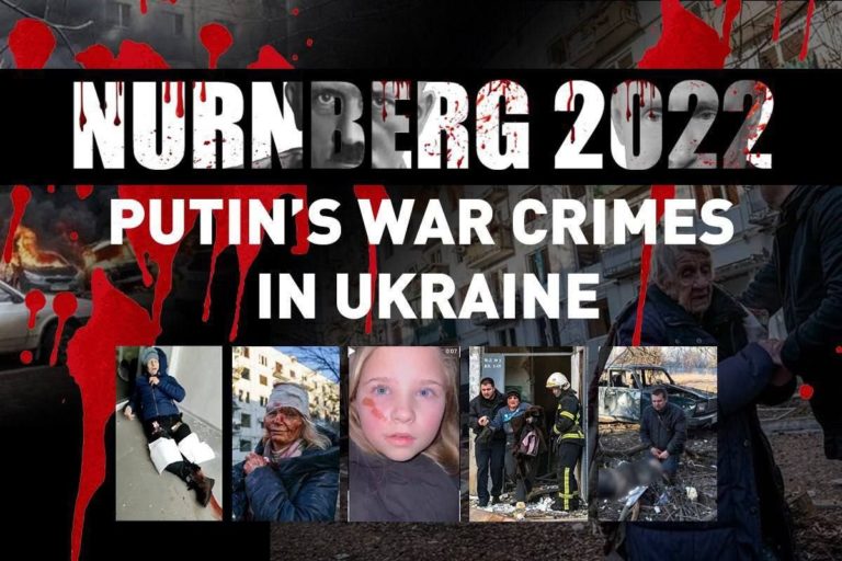 «Нюрнберг-2022». Собираются видео- и фотофакты разрушений и смертей в Украине для судебного процесса против Путина