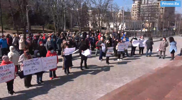 (ВИДЕО) Партия «Шор» организовала акцию протеста и поставила Майе Санду ультиматум