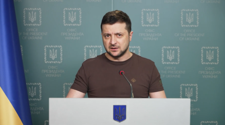 «Мы не стали рабами, и никогда не станем». Обращение президента Украины в 15-й день войны