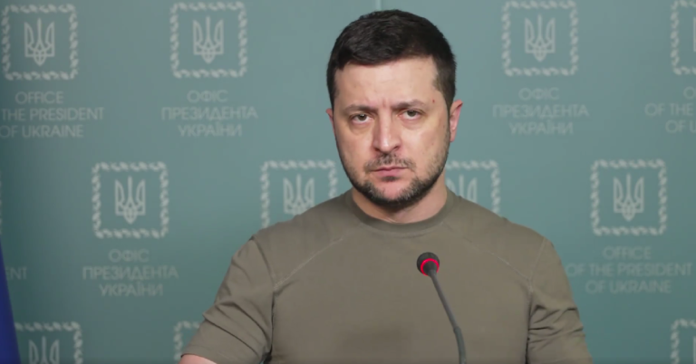 «Это война за нашу независимость». Зеленский призвал украинский народ продолжать бороться
