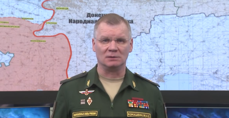 Минобороны РФ выступило с новыми данными о наступлении в Украине