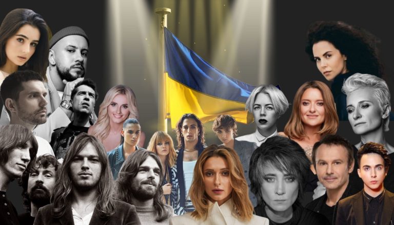 (ВИДЕО) Земфира, Pink Floyd, Måneskin, MONATIK: музыканты со всего мира поддерживают Украину