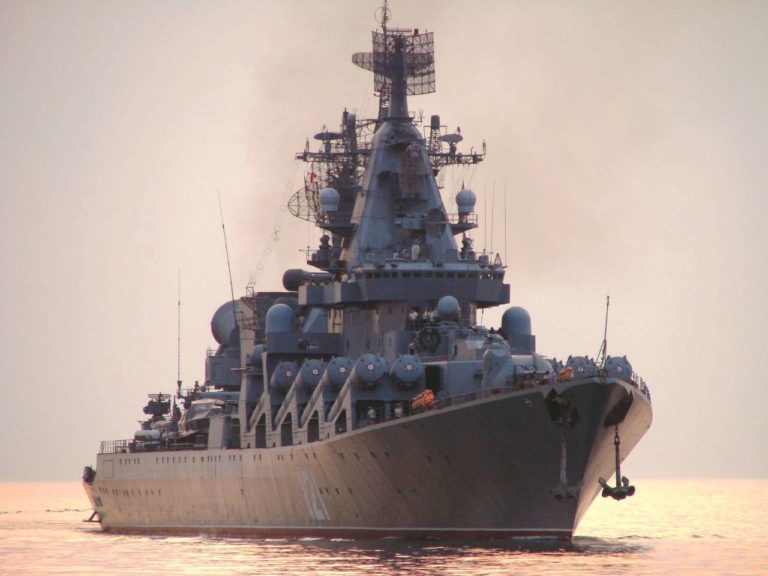 Минобороны Великобритании о потере российского крейсера «Москва»