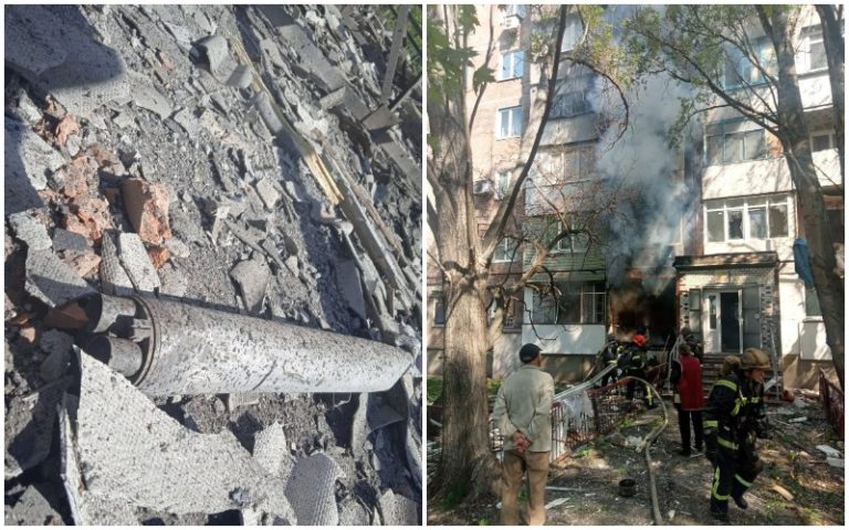(ФОТО/ВИДЕО) Российские войска ударили по Донецкой области запрещенными фосфорными бомбами