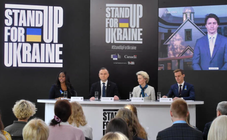 Акция Stand Up For Ukraine собрала $4,6 млрд грантов и $5,5 млрд кредитов в помощь украинским беженцам