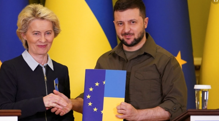 Глава Офиса президента: Украина надеется уже в июне получить статус кандидата в ЕС