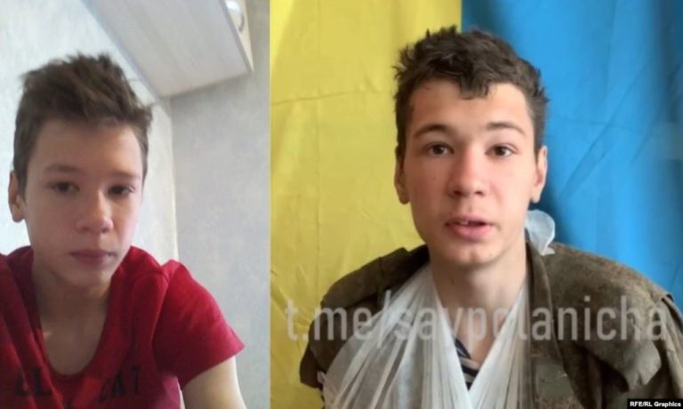 В сети появилось видео российского срочника, который сдался в плен в Украине. Ему едва исполнилось 18 лет