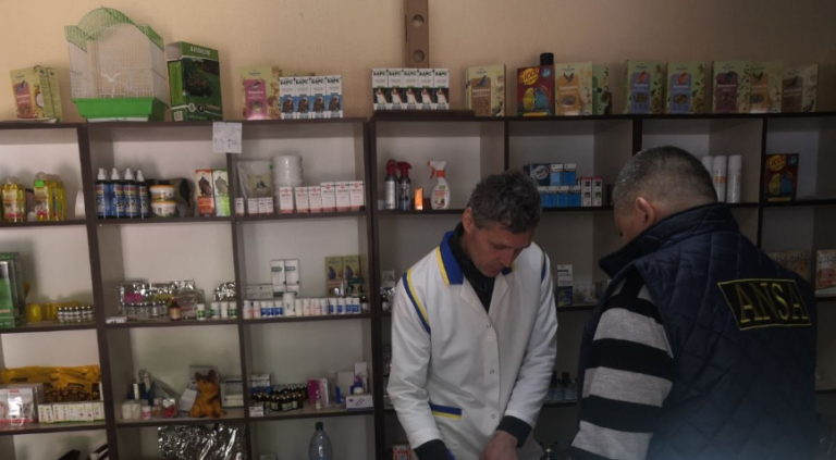 Несколько столичных ветаптек ANSA оштрафовалa более чем на 340 тысяч леев
