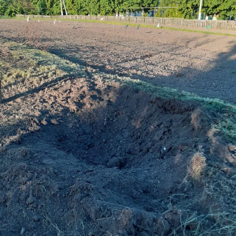 (ФОТО) Украинские войска вновь обстреляли российское пограничный поселок в Курской области