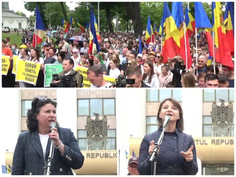 Социалисты провели митинг в Кишинёве. О чем на нем говорили депутатки из Гагаузии