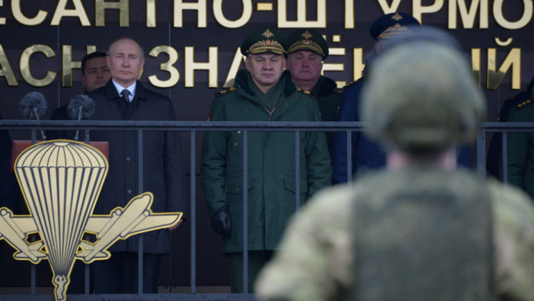 Путин уволил командующего российскими десантниками