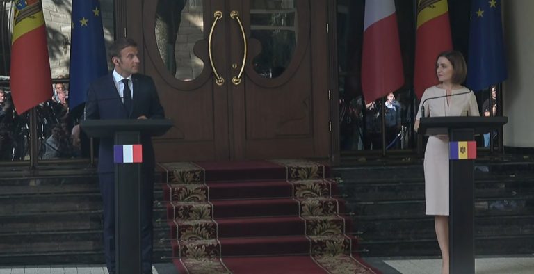 (LIVE) Совместное заявление Майи Санду и президента Франции Эммануэля Макрона