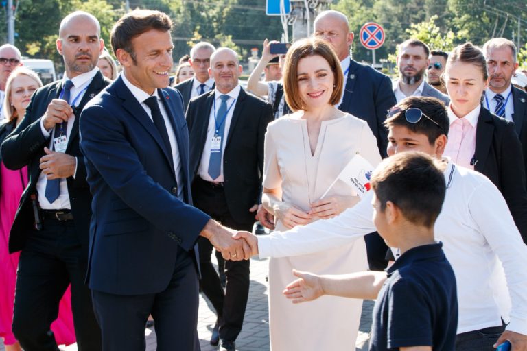 (ВИДЕО) Президент Франции Макрон: Кишинёв станет центром Европы 1 июня