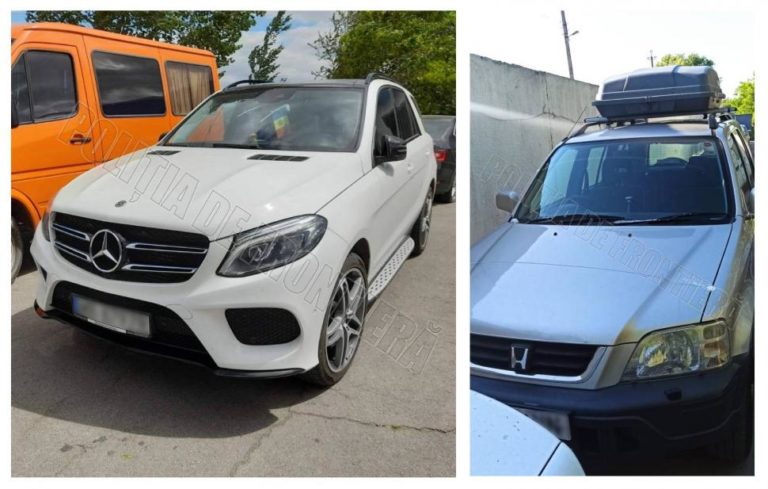На молдавской границе задержали 2 угнанных автомобиля из базы Интерпола, один из них стоит 100 тысяч евро