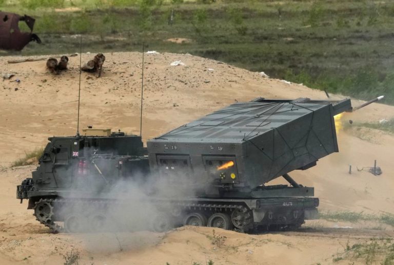 Великобритания отправит Украине ракетные установки M270